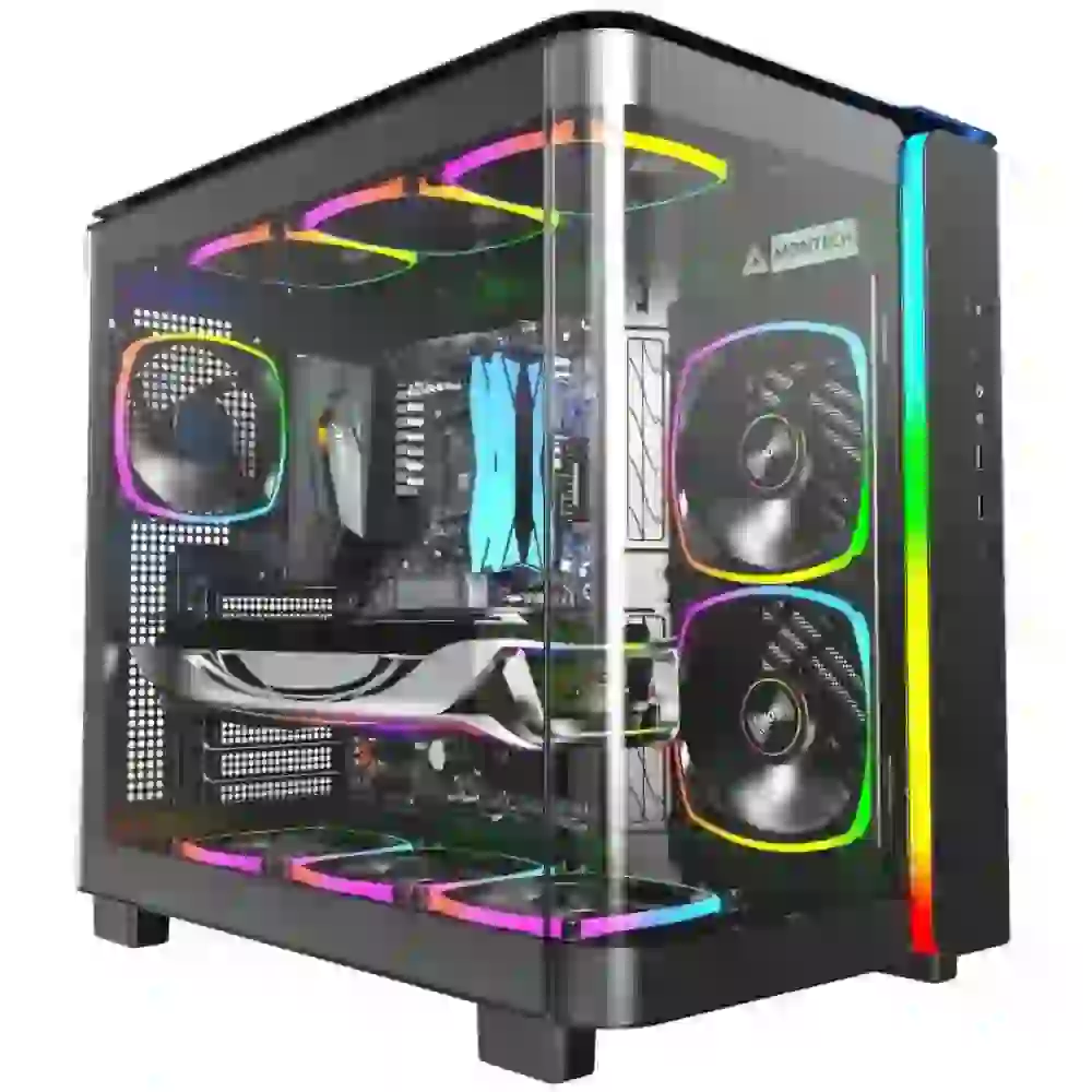 Počítač AMD Ryzen 7 9800X3D Octo Core + vodné chladenie | DDR5 RAM 64GB | SSD 1TB | Gigabyte GeForce RTX 5080 GAMING OC 16GB | WiFi + Bluetooth | Windows 11 Pro